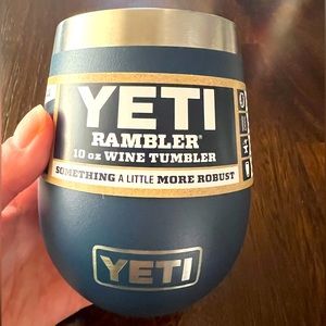 Brand new 10oz YETI wine tumbler